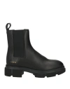 Copenhagen Studios Woman Ankle Boots Black Size 8 Calfskin In Black