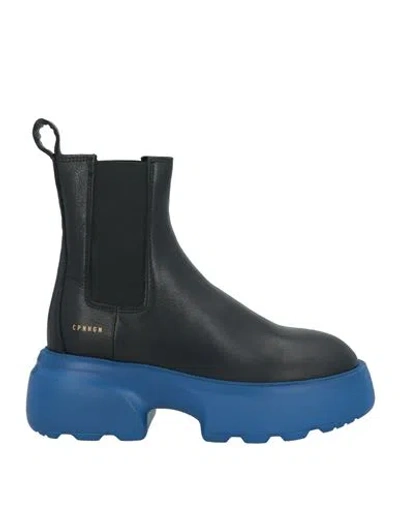 Copenhagen Studios Woman Ankle Boots Black Size 8 Calfskin