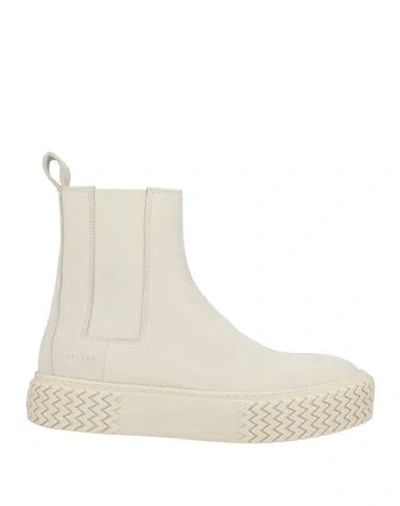 Copenhagen Studios Woman Ankle Boots Cream Size 8 Leather In White
