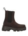 Copenhagen Studios Woman Ankle Boots Dark Brown Size 7 Leather