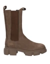 Copenhagen Studios Woman Ankle Boots Dark Brown Size 7 Soft Leather