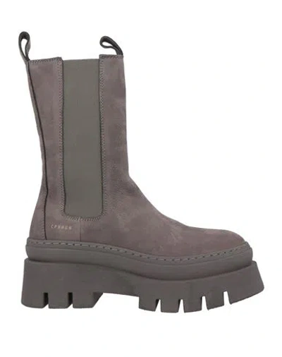 Copenhagen Studios Woman Ankle Boots Grey Size 8 Leather