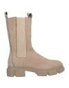 Copenhagen Studios Woman Ankle Boots Khaki Size 7 Leather