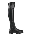 Copenhagen Studios Woman Knee Boots Black Size 11 Soft Leather In Black