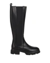 Copenhagen Studios Woman Knee Boots Black Size 10 Textile Fibers In Black