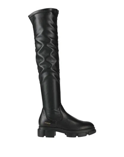 Copenhagen Studios Woman Boot Black Size 8 Vegetable-tanned Leather