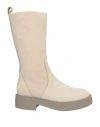 Copenhagen Studios Woman Boot Light Grey Size 8 Leather
