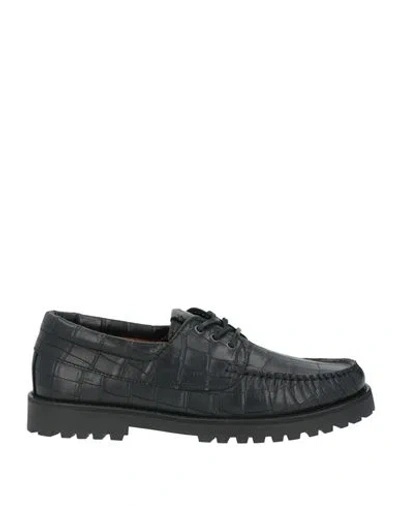 Copenhagen Studios Woman Lace-up Shoes Black Size 8 Leather
