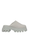 Copenhagen Studios Woman Mules & Clogs Grey Size 8 Calfskin