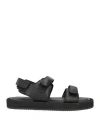 Copenhagen Studios Woman Sandals Black Size 11 Soft Leather