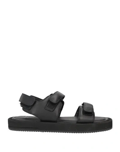 Copenhagen Studios Woman Sandals Black Size 11 Soft Leather