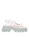 Copenhagen Studios Woman Sandals Light Pink Size 6 Soft Leather
