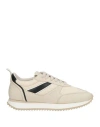 Copenhagen Studios Woman Sneakers Beige Size 11 Leather, Textile Fibers In Beige
