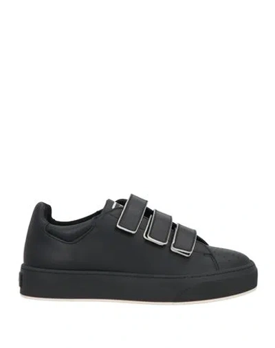 Copenhagen Studios Woman Sneakers Black Size 8 Calfskin