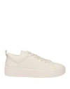 Copenhagen Studios Woman Sneakers Cream Size 8 Soft Leather In White