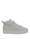 Copenhagen Studios Woman Sneakers Grey Size 6 Soft Leather In Grey