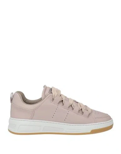 Copenhagen Studios Woman Sneakers Light Brown Size 8 Calfskin In Pink