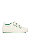 Copenhagen Studios Woman Sneakers Off White Size 11 Calfskin In Off White