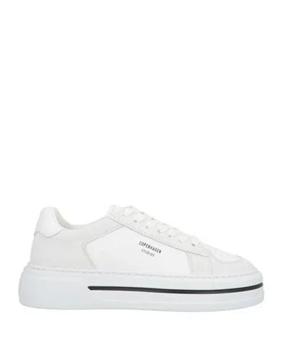 Copenhagen Studios Woman Sneakers White Size 8 Leather