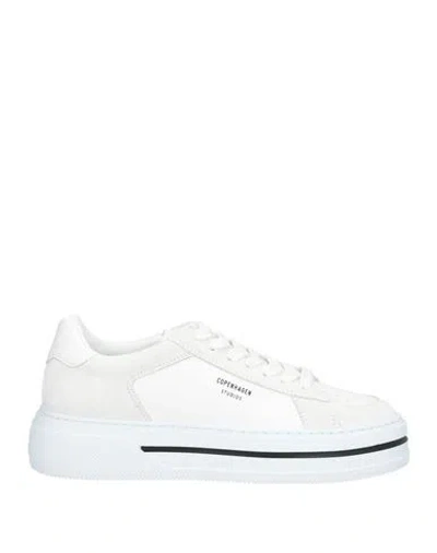 Copenhagen Studios Woman Sneakers White Size 8 Leather