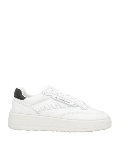 Copenhagen Studios Woman Sneakers White Size 8 Leather In Animal Print