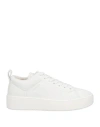 Copenhagen Studios Woman Sneakers White Size 12 Soft Leather