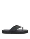 Copenhagen Studios Woman Thong Sandal Black Size 8 Leather