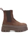 Copenhagen Suede Chelsea Boot In Brown