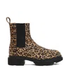 Copenhagen Suede Leopardo Beatles Boots In Multi