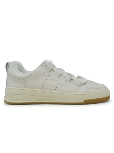 Copenhagen White Leather Sneakers