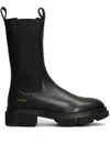 Copenhagen Woman Leather Chelsea Boot In Black
