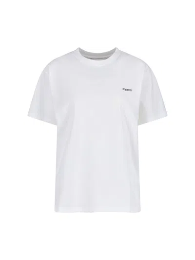 Coperni 100% Organic Cotton Essential T-shirt In White