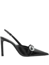 Coperni 110mm Slingback Pointed-toe Pumps In Black
