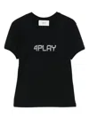 Coperni 4 Play T-shirt In Black