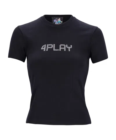 Coperni 4 Play T-shirt In Black