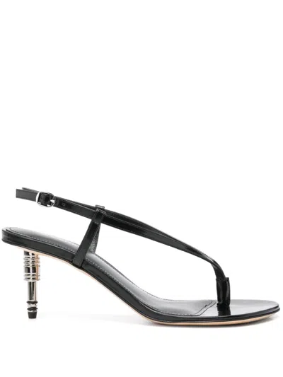 Coperni 55mm Jack Heel Sandals In Black