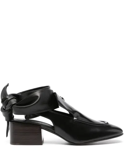 Coperni 55mm Singback Moccasin In Blk Nero