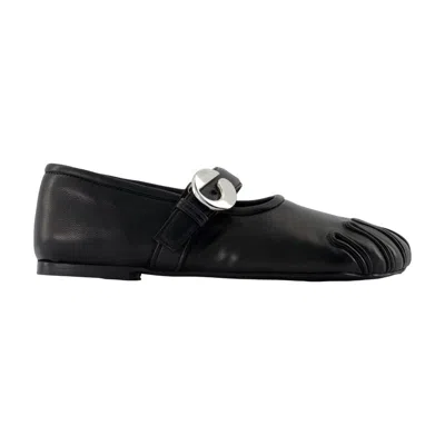 Coperni 5t Ballet Flats In Black