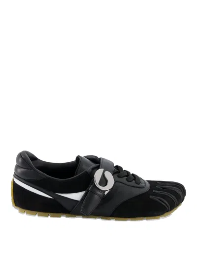 Coperni 5t Black Leather Sneakers