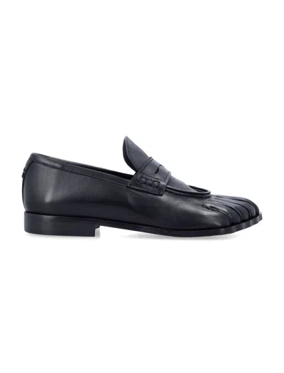 Coperni Elevated Leather Moccasins 5t In Black