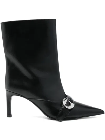 COPERNI 70MM BUCKLE-FASTENING POINTED-TOE BOOTS