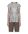 Coperni Adjustable T-shirt In Gray