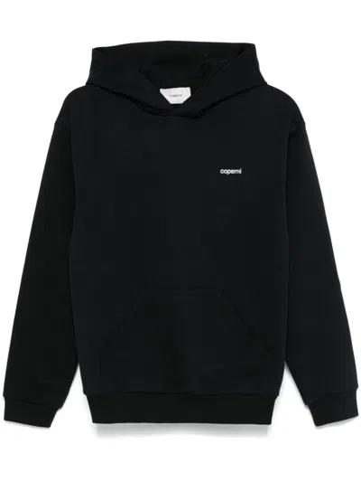Coperni Alien Ears Hoodie In Black