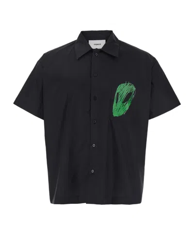 COPERNI COPERNI ALIEN HEAD LOOSE-FIT BUTTONED SHIRT