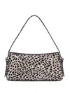 Coperni Animal-print Baguette Shoulder Bag In Neutral
