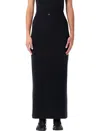 Coperni High Waist Skirt Front Pocket Design In Black