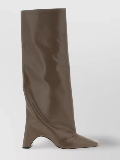 Coperni 'arche' Knee-high Square Toe Boots