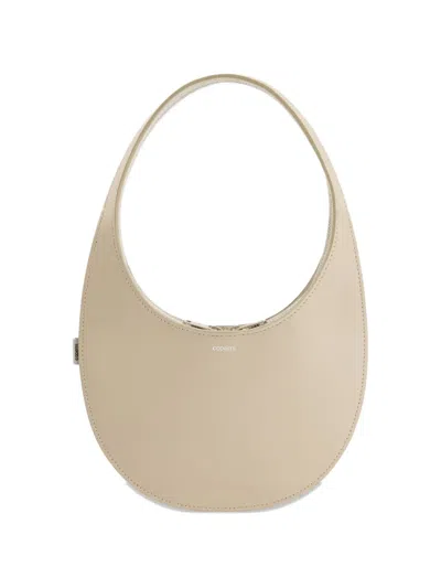 Coperni Arched Handle Swipe Shoulder Bag In Neutral
