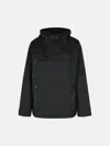 Coperni 'asymmetric' Black Polyamide Jacket In Black