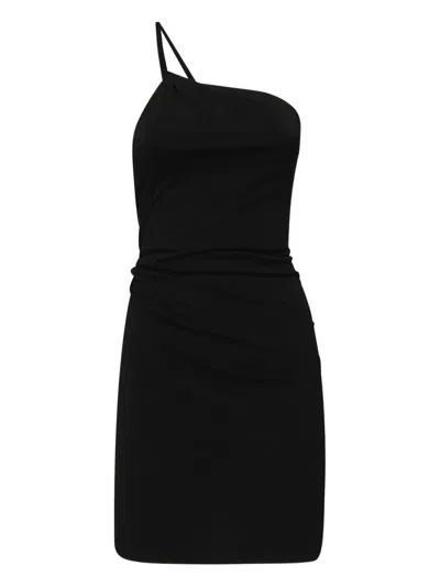 COPERNI ASYMMETRIC DRAPED MINI DRESS